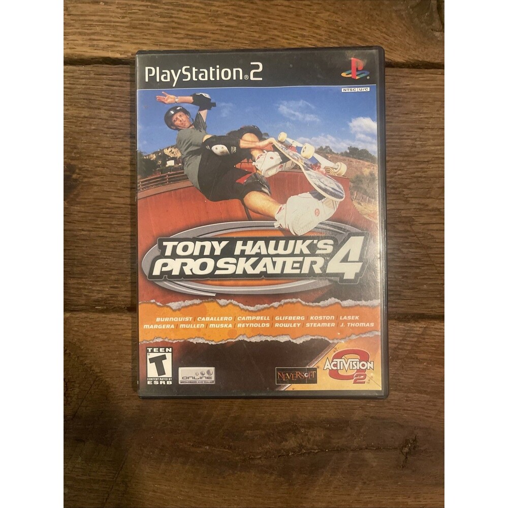 Tony Hawk's Pro Skater 4 - PS2 Sony PlayStation 2 CIB